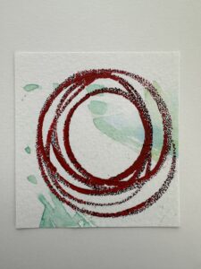 handmade artful card