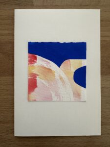 handmade artful card