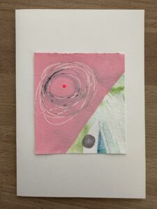 handmade artful card