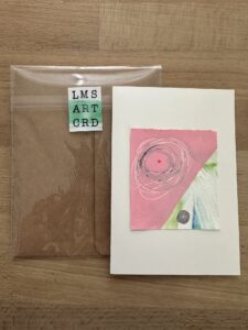handmade artful card