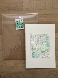 handmade artful card