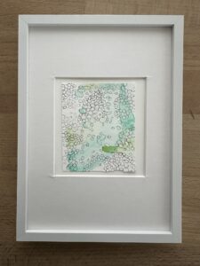 handmade artful card