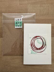 handmade artful card