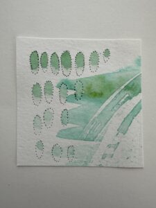 handmade artful card