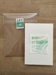 handmade artful card