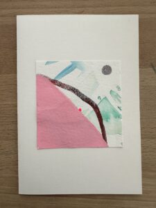 handmade artful card