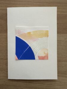 handmade artful card