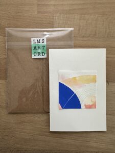 handmade artful card