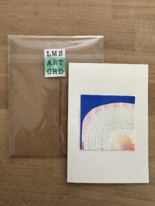 handmade artful card