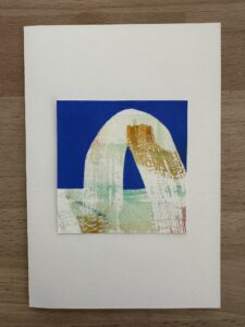 handmade artful card