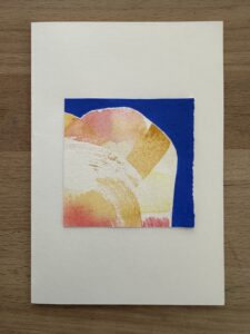 handmade artful card