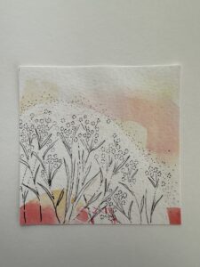 handmade artful card