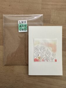 handmade artful card