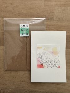 handmade artful card
