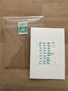 handmade artful card