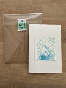 handmade artful card