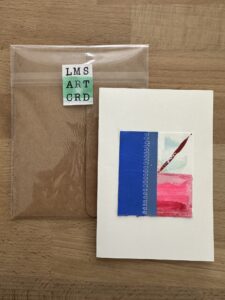 handmade artful card